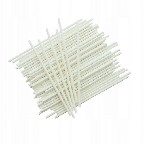Палочки для ПОП-КЕЙКА  пластиковые, белые 29609 (Упаковка 60шт.)