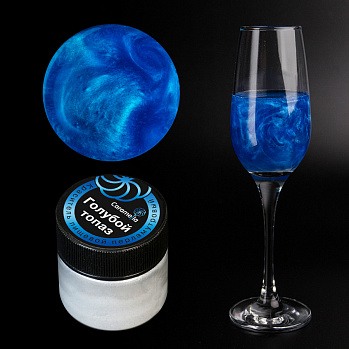 Шиммер Caramella Голубой Топаз (5гр.)