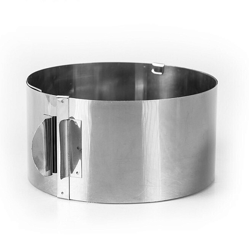 Форма метал. "Круг раздвижной h20см, d16х30см" (1 шт.)