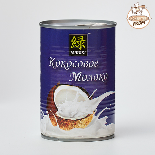 Кокосовое молоко Midori 400мл ж/б (1шт)