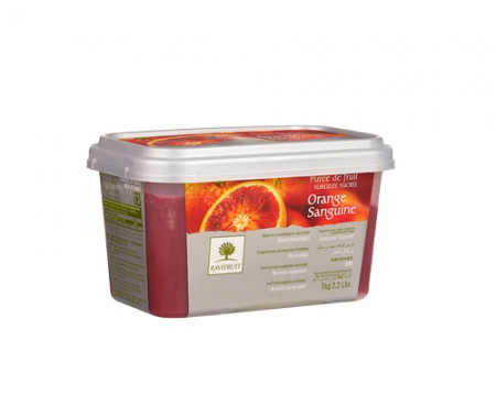 Пюре из красного апельсина, с/м 10% сахара 1 кг. RAVIFRUT, Франция (1шт.)