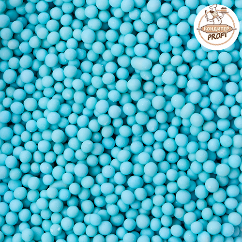 Драже зерновое № 282М "Голубое" 2-5мм (1кг.)