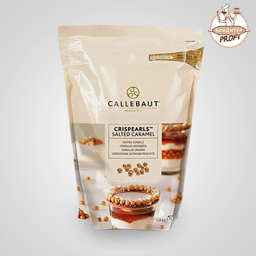 Шоколадный декор Callebaut "CrIspearls Карамельный" (Пакет 0,8кг.)