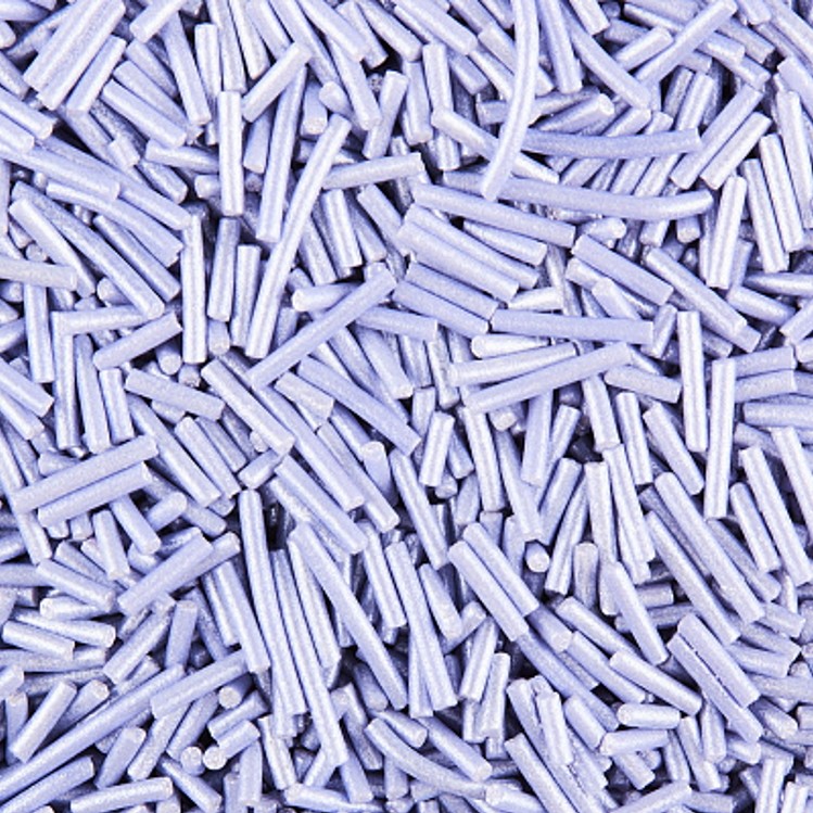 Посыпка "Вермишель Фиолетовая перламутровая" (Упаковка 0,75 кг.)