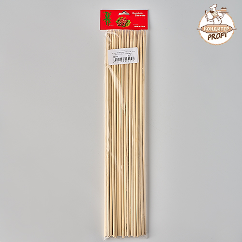 Палочки бамбуковые - "Толстые, 50см, KS-223 (30 шт. в упаковке)