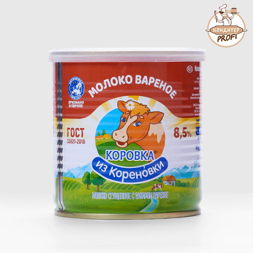 М-КО ВАРЕНОЕ Коровка из Кореновки ГОСТ ж/б ключ (Банка 360г)