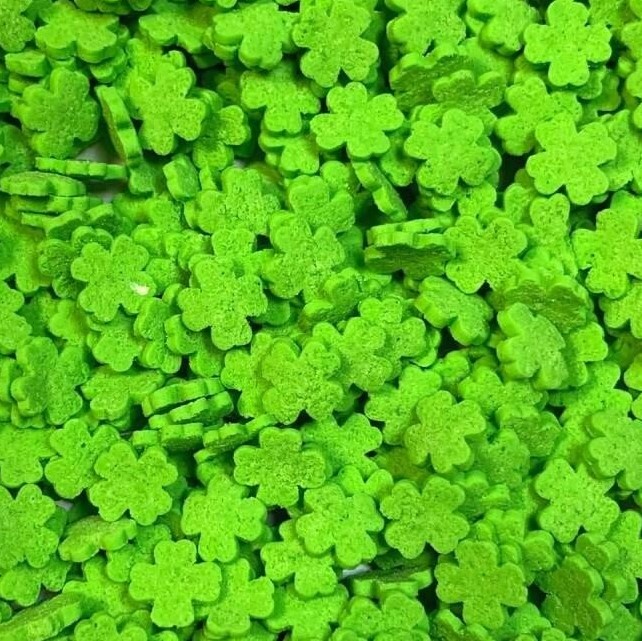 Посыпка "Лист Клевера Зелёный" (Упаковка 750 гр.)