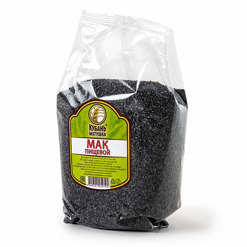 Мак кондитерский КУБАНЬ-МАТУШКА (Упаковка 500гр.)