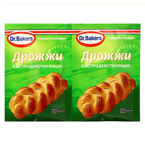 Дрожжи для сдобы и кулича Dr.Bakers (8г.)