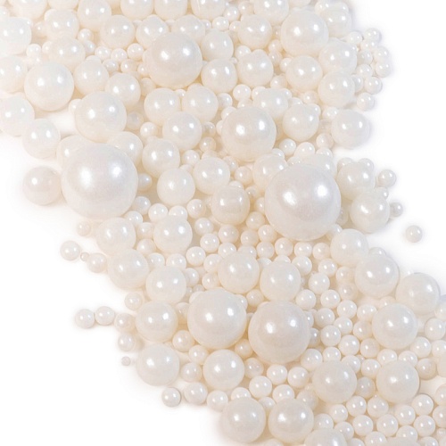 Посыпка микс "Шарики Белые ассорти"  903075 (1 кг.)