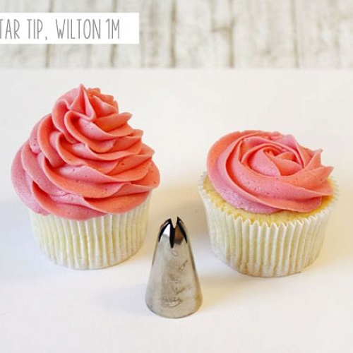 Наконечник MARTELLATO - "Открытая роза, 17,5 мм." (BA 413*) (1 шт.)