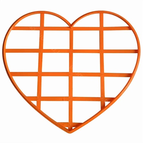 Вырубка кондитерская для торта "Сердце" 25 см. (Упаковка 1 шт.) 