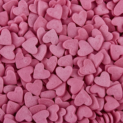 Посыпка "Сердечки розовые" (Упаковка 750гр.)