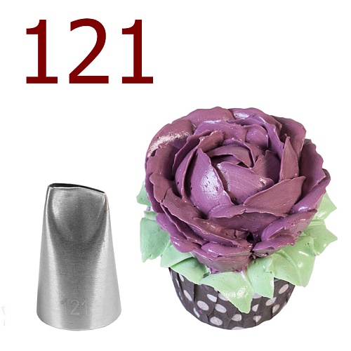 Насадка кондитерская № 121 Лепесток (502121) (1шт.)
