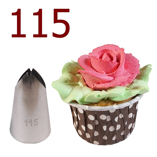 Насадка кондитерская № 115 Листик (502115) (1шт.)