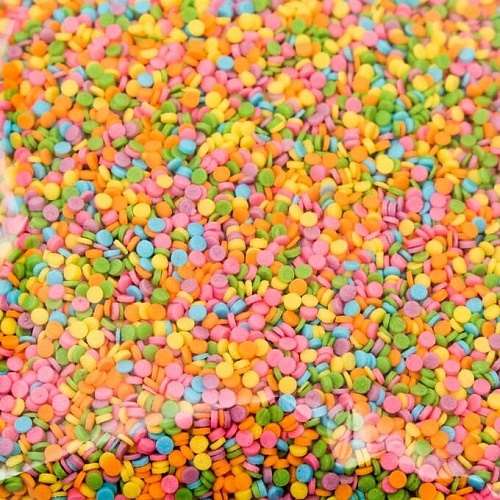 Посыпка "Конфетти пастельные мини" (Упаковка 750гр.)