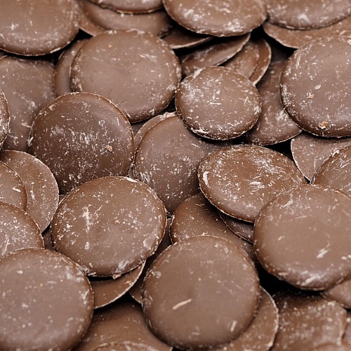 Глазурь кондитерская N113.02 - "Молочная, Диски" (Пакет 1 кг.)