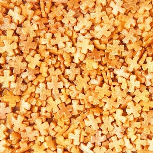 Посыпка "Крестики Золотые" (Упаковка 750 гр.)