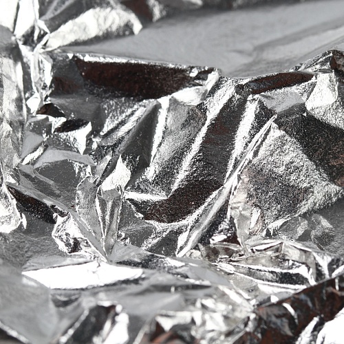 Украшение для торта серебро пищевое в листе, 1 шт. (1шт)