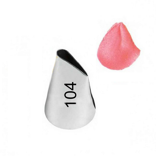 Насадка кондитерская № 104 Лепесток (502104) (1шт.)