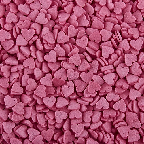 Посыпка "Сердечки розовые мини" (Упаковка 750гр.)