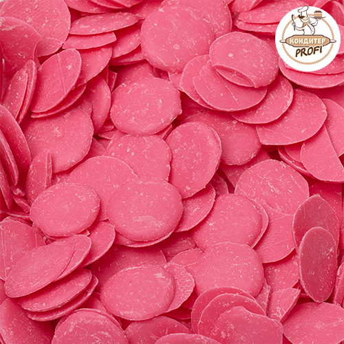 Кондитерская глазурь "Шокомилк" со вкусом Малины 6,5 кг./ уп.) (1 кг.)